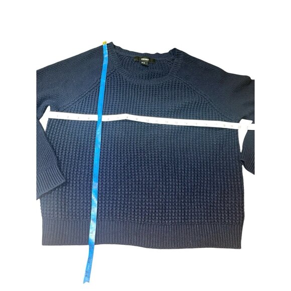 FOREVER 21 Women's Size Medium Navy Blue Sweater *READ DESCRIPTION* - Picture 7 of 12